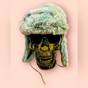 Vintage Escada Sport Rabbit Fur Trapper Hat